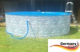 5,00 x 1,20 Stone Pool Stein Optik