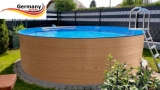 700 x 120 cm Holzpool Set