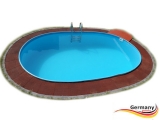 6,3 x 3,6 x 1,50 m Swimmingpool Alu Pool Komplettset