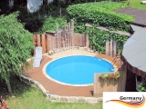 2,00 x 1,25 m Gartenpool